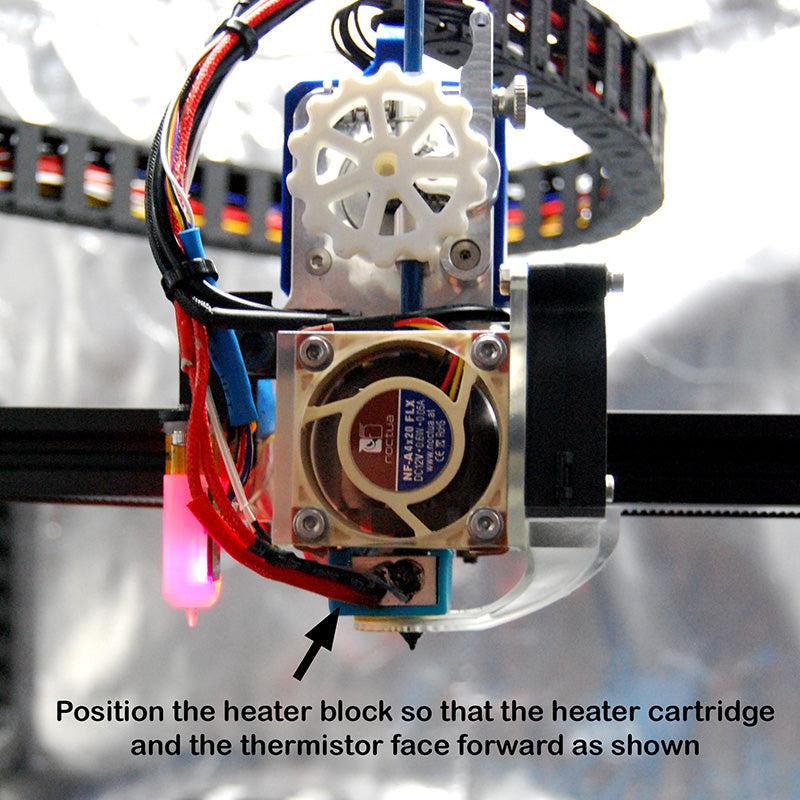 Extruder and Fan Shroud for a CR-10 with MicroSwiss Direct Drive