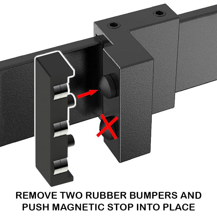 Magnetic Stop for Reliabilt Barn Door