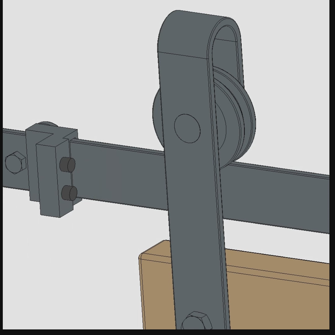 Magnetic Stop for Reliabilt Barn Door