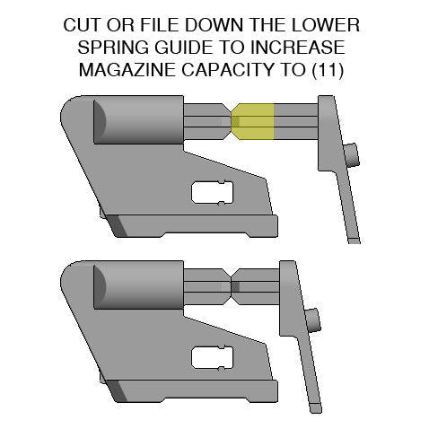 12 Round Magazine Upgrade Kit for M&P Shield Compact 22LR