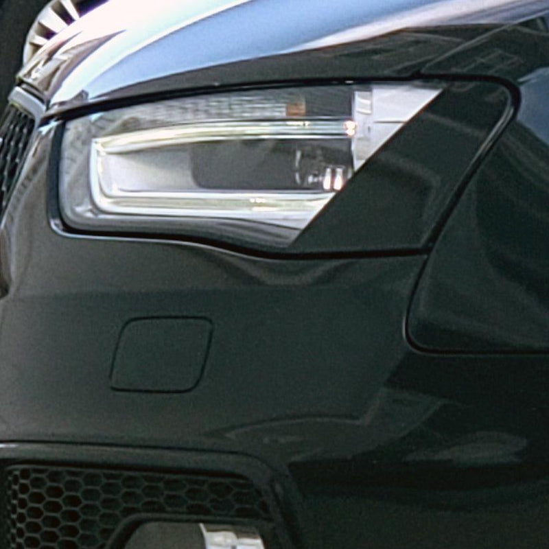 Vinyl Audi B8 S4 Amber Corner Light Cover Set